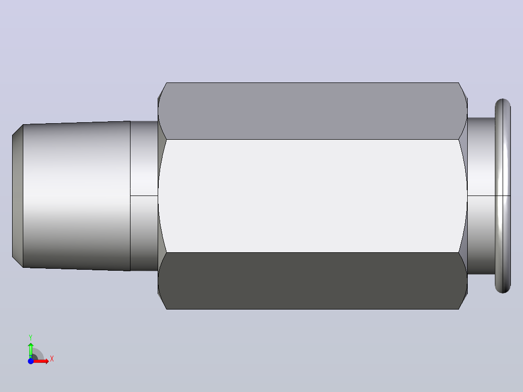 管接头本体391Pss 4 2前视图