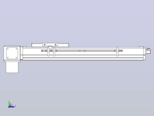 MCB10无尘皮带滑台[MCB10-L32-300-RD-100W-C3]左视缩略图