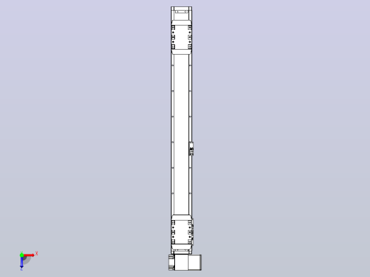 皮带直线轴双滑块型TPA-GCBS-80-P60-L300-RP-M20-N3俯视缩略图