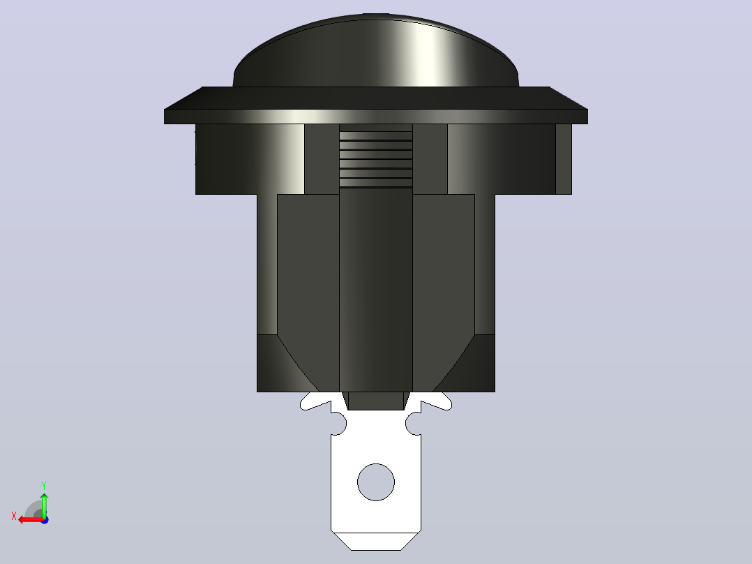 摇杆开关354后视图