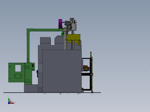 变速箱泵体自动化加工生产线前视缩略图