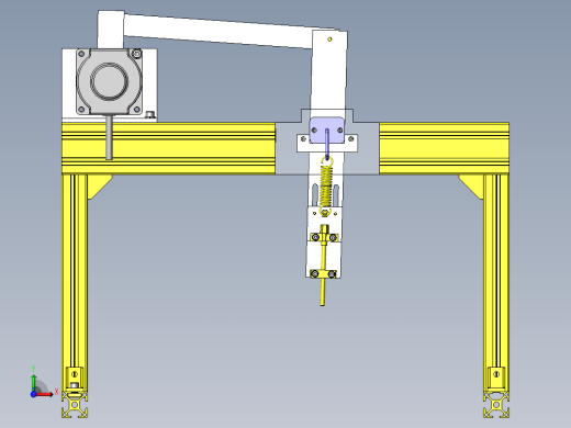 带突起的工件老化试验夹具前视缩略图