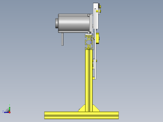 带突起的工件老化试验夹具右视缩略图