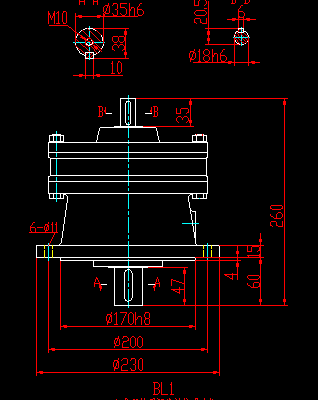 B型摆线减速机各种型号