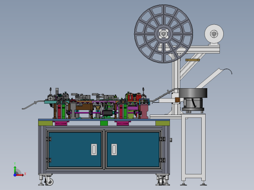DMI连接器一出二自动组装机sw18前视缩略图