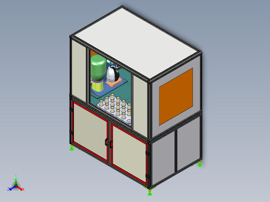 机器人自动化泡茶工作站