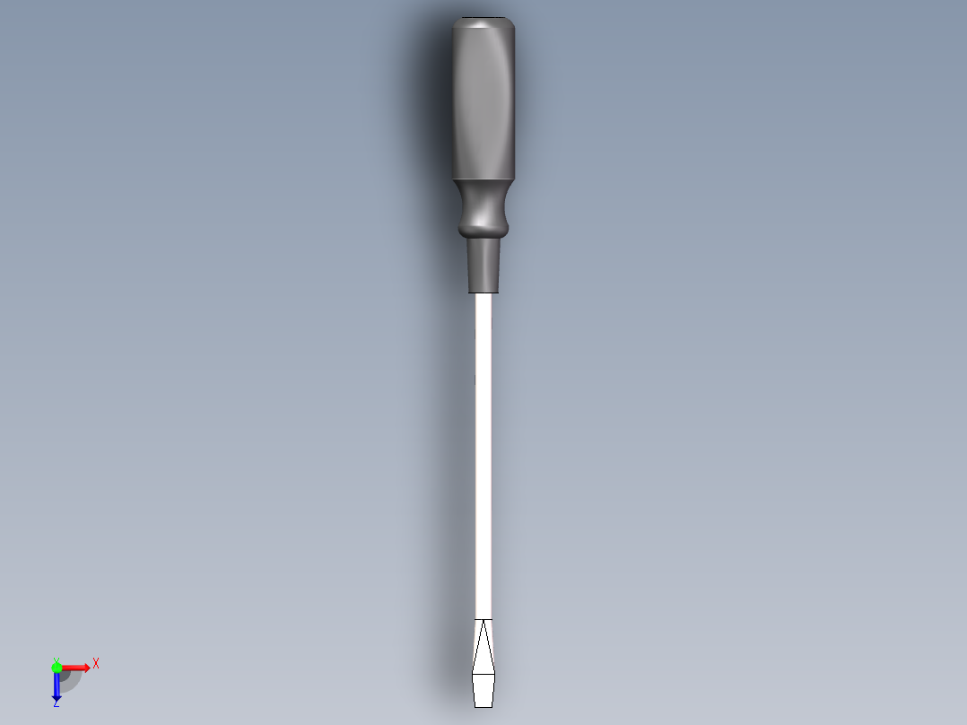 SolidWorks 改锥模型俯视图