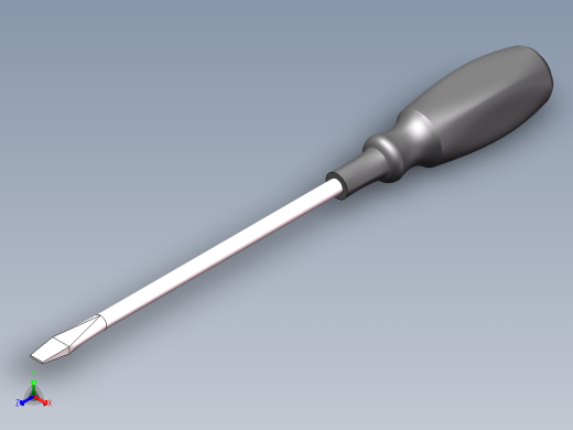 SolidWorks 改锥模型正等轴测缩略图