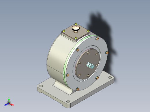 Single-Row单列行星齿轮箱3D数模图纸 STEP IGS格式