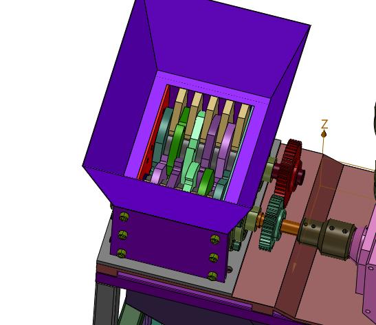 小型废旧金属处理万能粉碎机