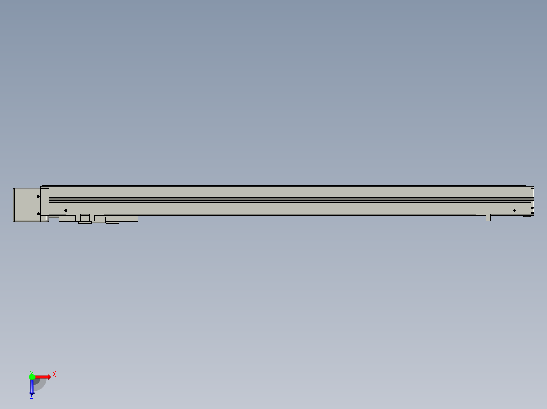 VF丝杆传动-一般环境VT6-S560-BL俯视图