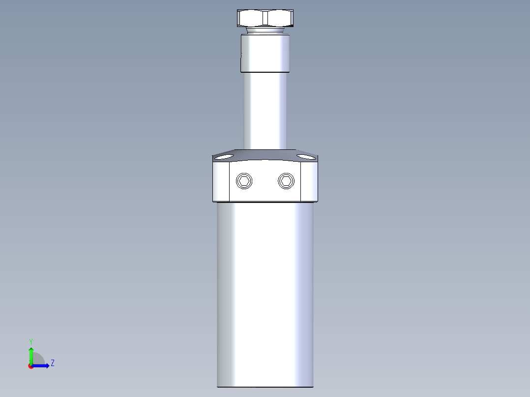 KOSMEKLHA0550-GL-Q30多系列多零件图纸模型左视图