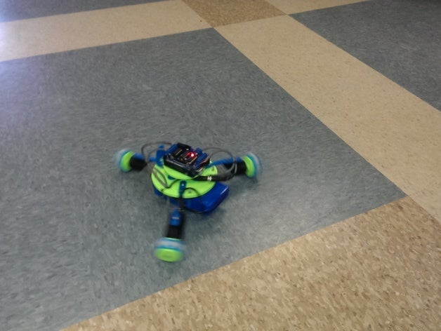 3Pod全向轮3D打印小车