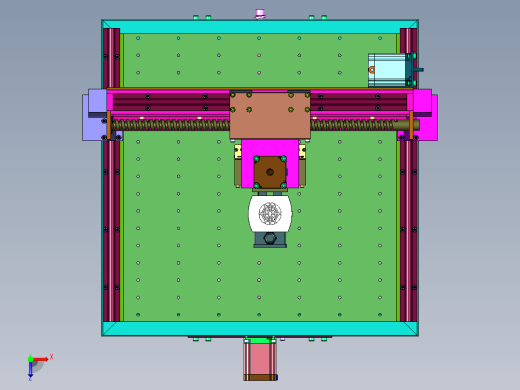 聚丙烯板塑料板加工设备俯视缩略图