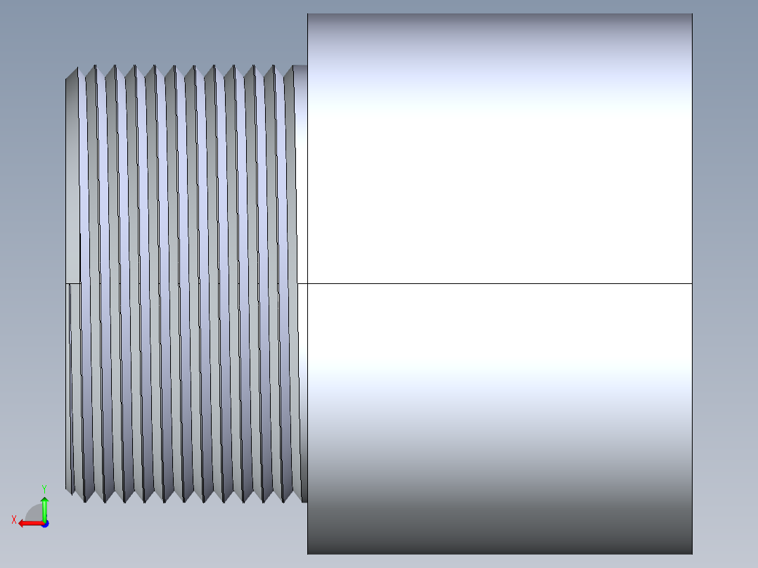 聚氯乙烯配件15-Sch80_MaleAdapter_SxMPT_836-015 _1.5in后视图