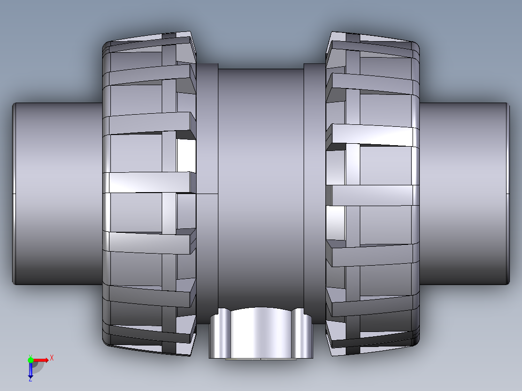 6SXEJV 女性端溶剂焊接EasyFit球形止回阀，JIS系列俯视图