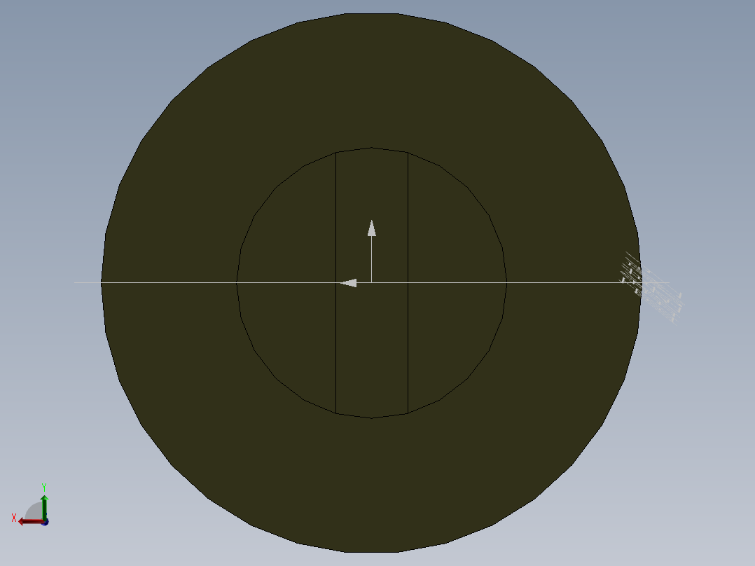 S8 推力支杆后视图