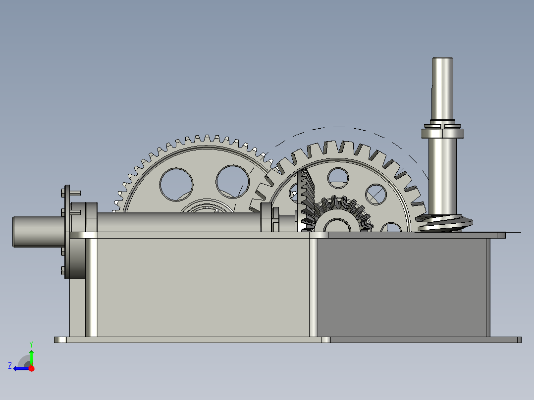 齿轮啮合 (63)右视图