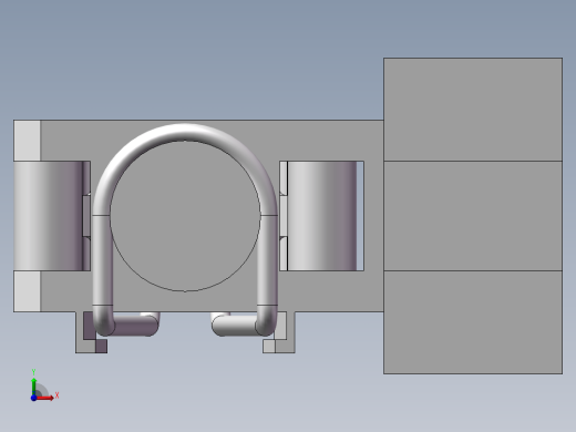 带自锁夹具前视缩略图