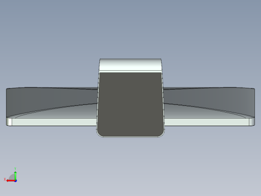 Apple Cinema 27英寸LCD显示器模型3D图纸后视缩略图