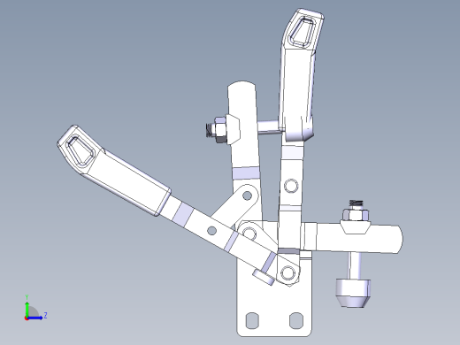 德克斯TUNKERS气缸数模T2-01UB左视缩略图