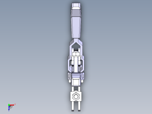 德克斯TUNKERS气缸数模T2-01UB俯视缩略图