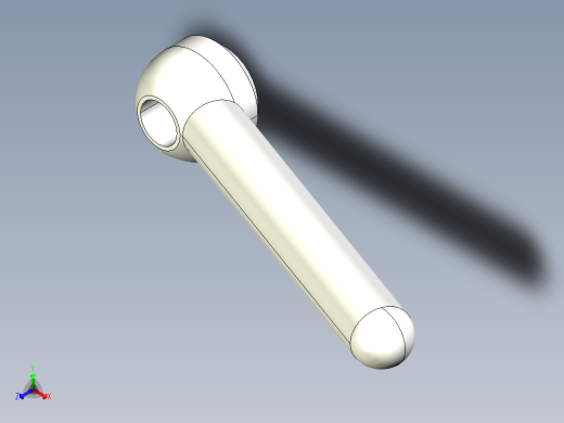 把手2447(B)-3D多系列多零件图纸模型正等轴测缩略图