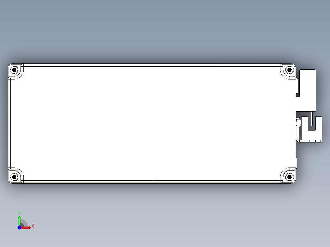 TPA-KNR-86E-1610C-L450A1-MR-H75-N3线性模块铝制底座前视图