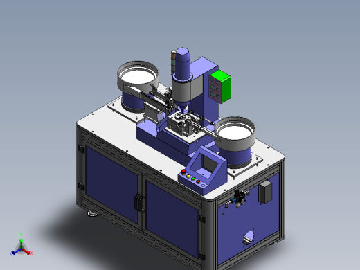 铜铆钉送料铆接设备(sw09+工程图+BOM）