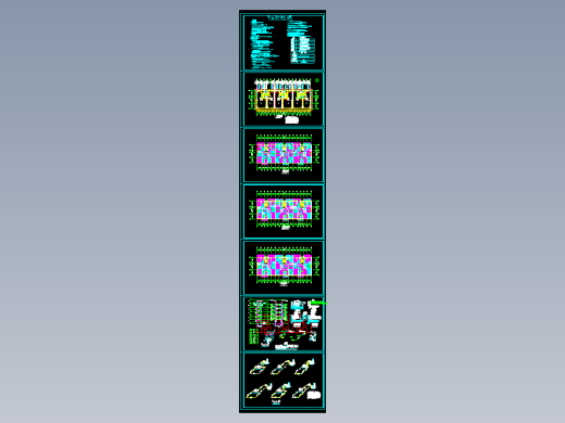 某六层住宅楼地暖图