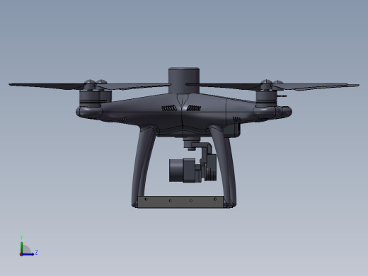 精灵4无人机大疆三维Step左视缩略图