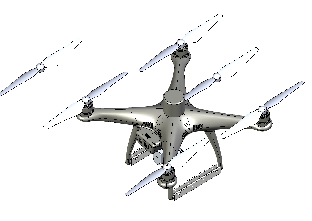 精灵4无人机大疆三维Step