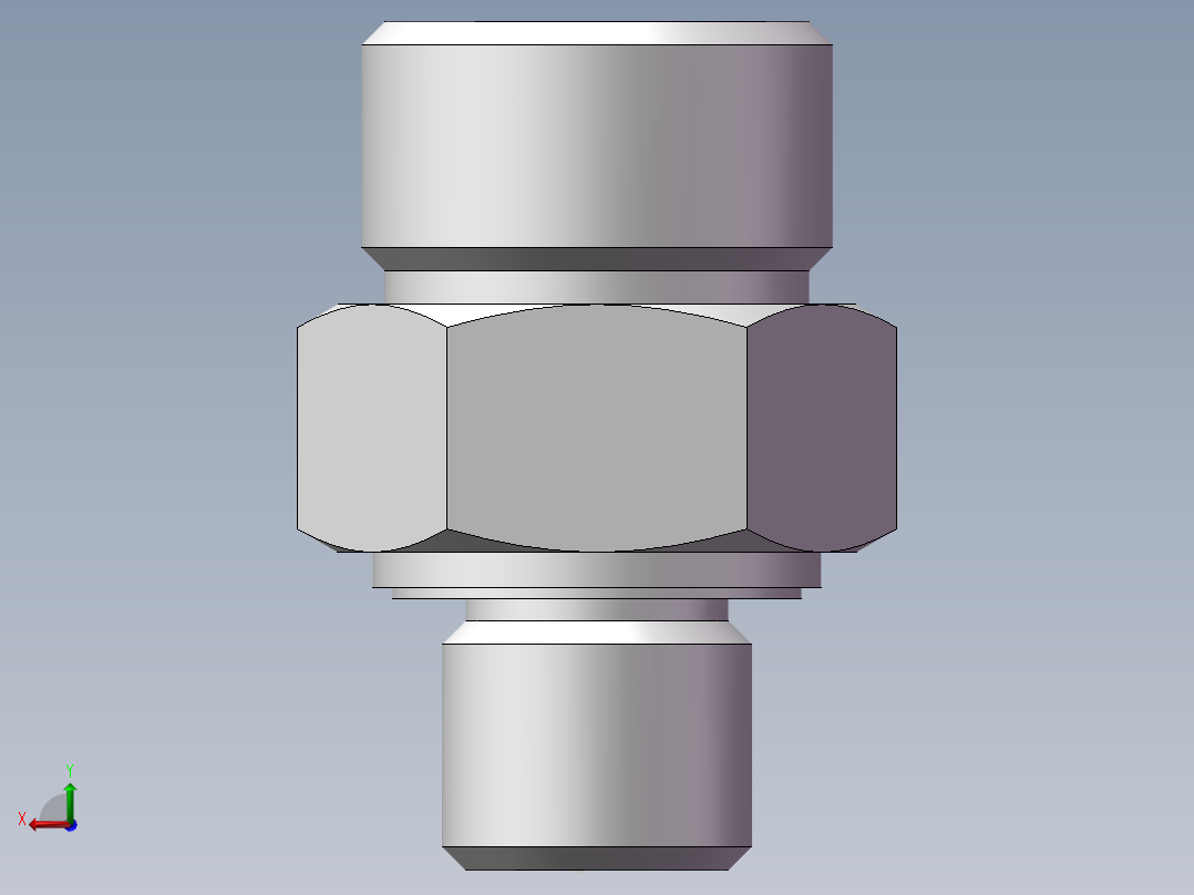 英制管螺纹ED密封、1DB-20-04WD后视图