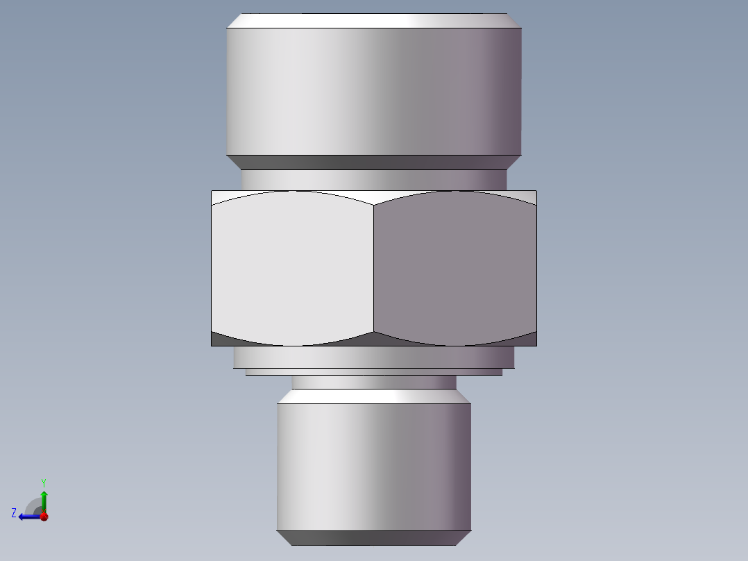英制管螺纹ED密封、1DB-20-04WD右视图