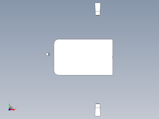 A2004955-门把手边框的凸起和凹槽前视缩略图