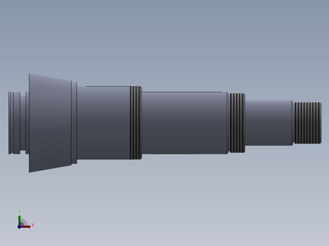 高教杯第十三届赛题电感分度头前视图