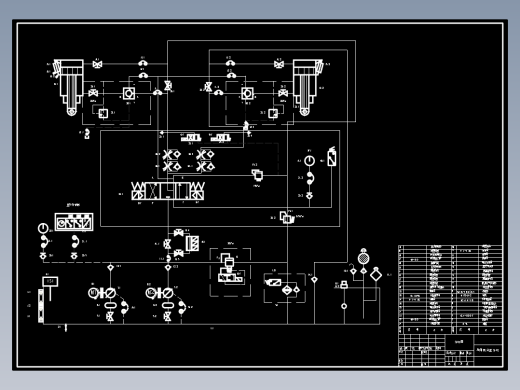 水电站进水口闸门双吊点液压启闭机设计含CAD图