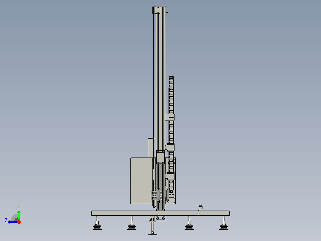 镜子组装-0000纸皮吸取机械手-8262-0510-B右视图