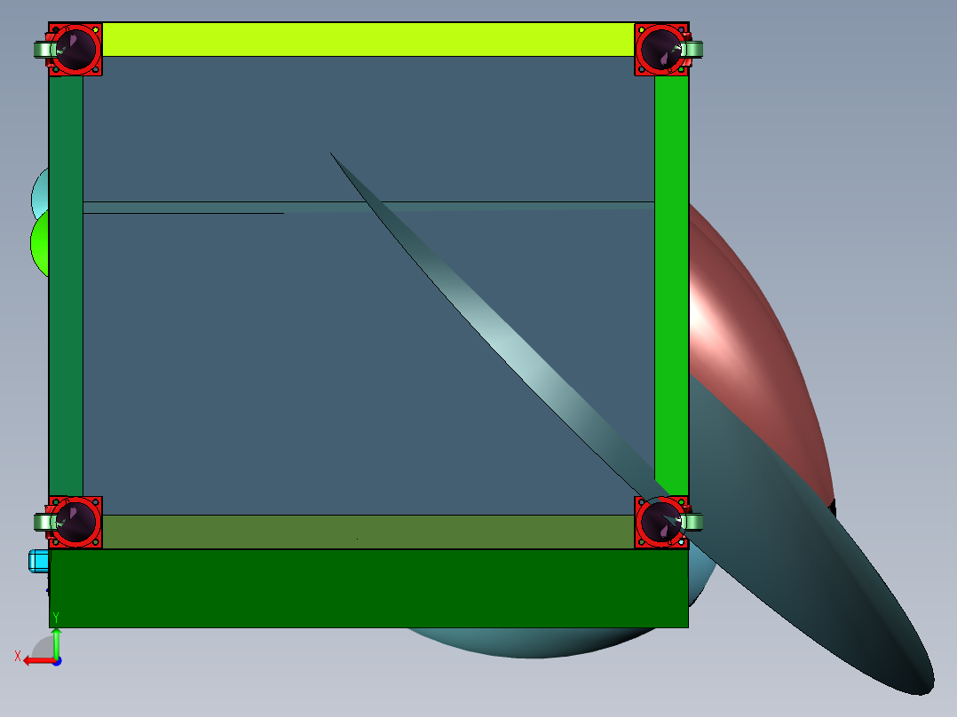 笔记本触控用的检测设备后视图