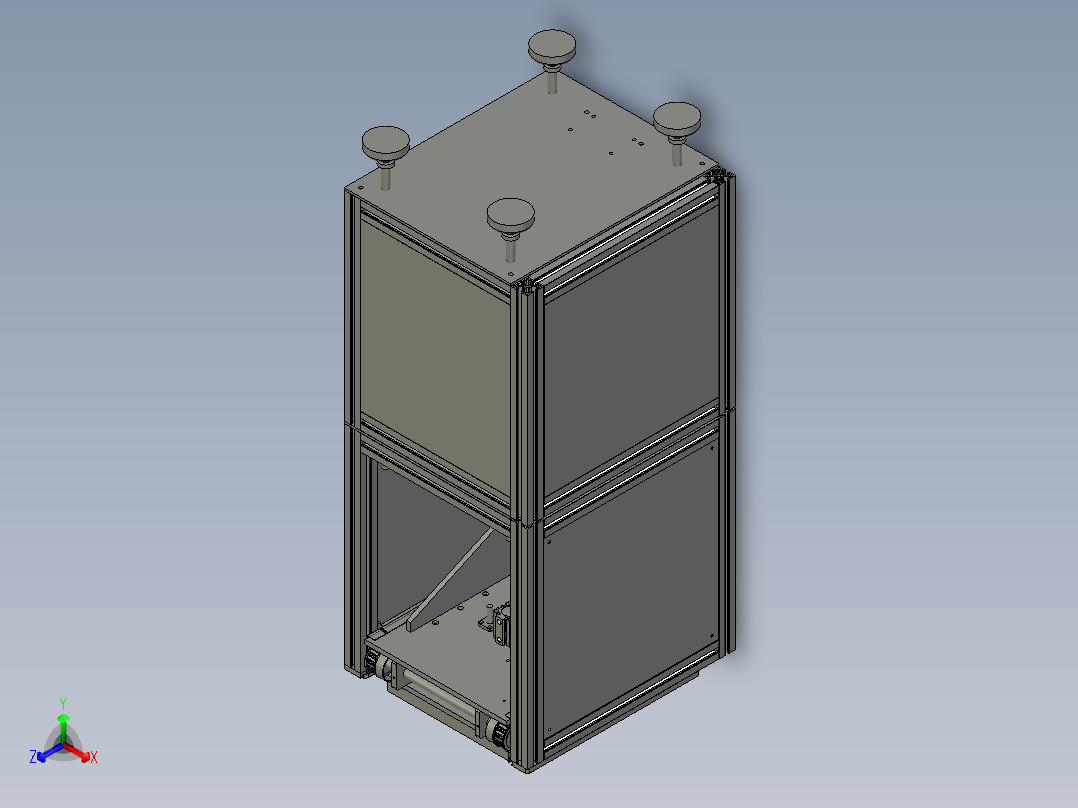 仓储移动载具举升机构