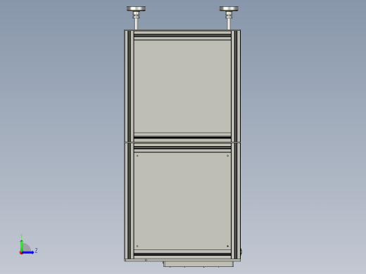 仓储移动载具举升机构左视缩略图