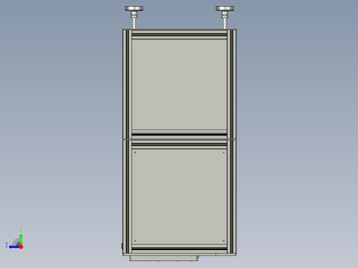 仓储移动载具举升机构右视缩略图