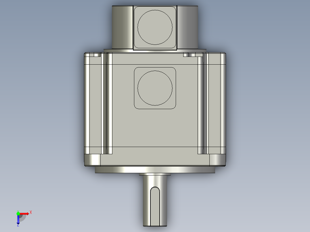 2024伺服电机台达ENCODER_COVER俯视图