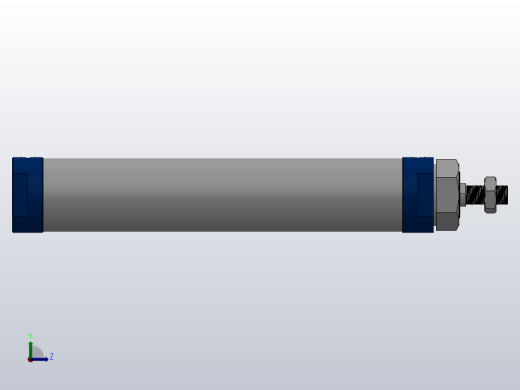 FY-MAL铝合金迷你气缸系列[FY-MAL-U32×150-S]左视缩略图