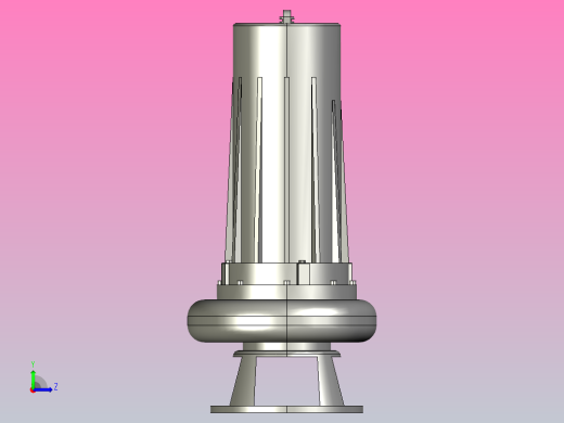 WQZ系列自冲搅拌型潜水排污泵[80WQZ50-20-5.5(硬管联接)]左视缩略图