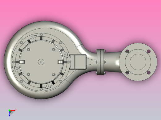 WQZ系列自冲搅拌型潜水排污泵[80WQZ50-20-5.5(硬管联接)]俯视缩略图