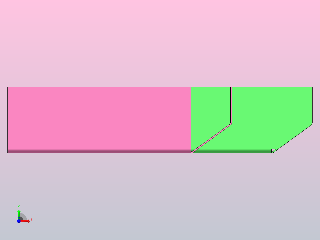 闭合缺口.SLDPRT前视图
