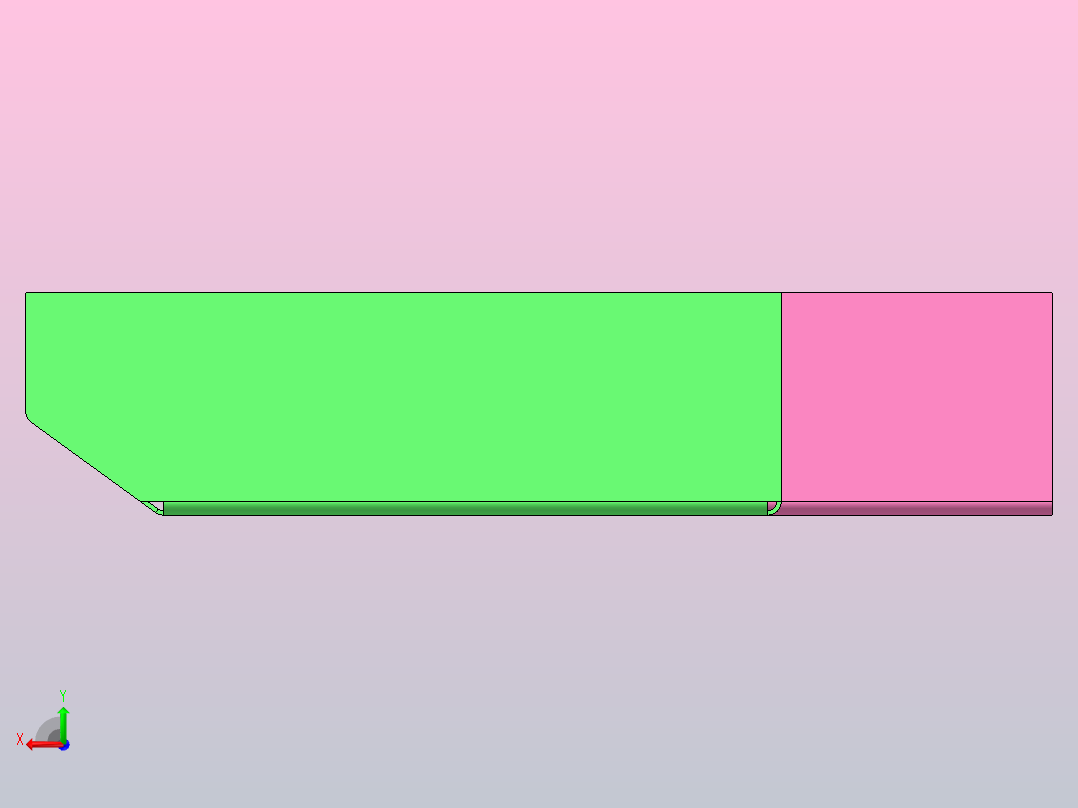闭合缺口.SLDPRT后视图