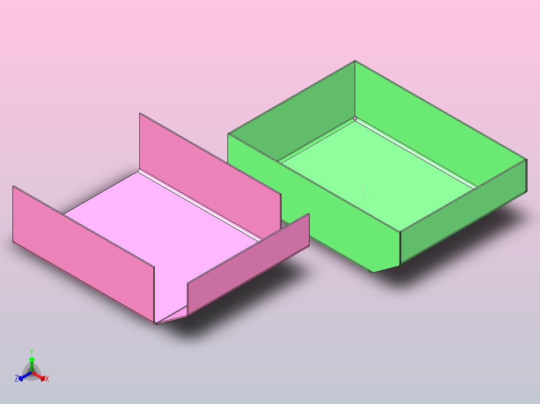 闭合缺口.SLDPRT正等轴测图