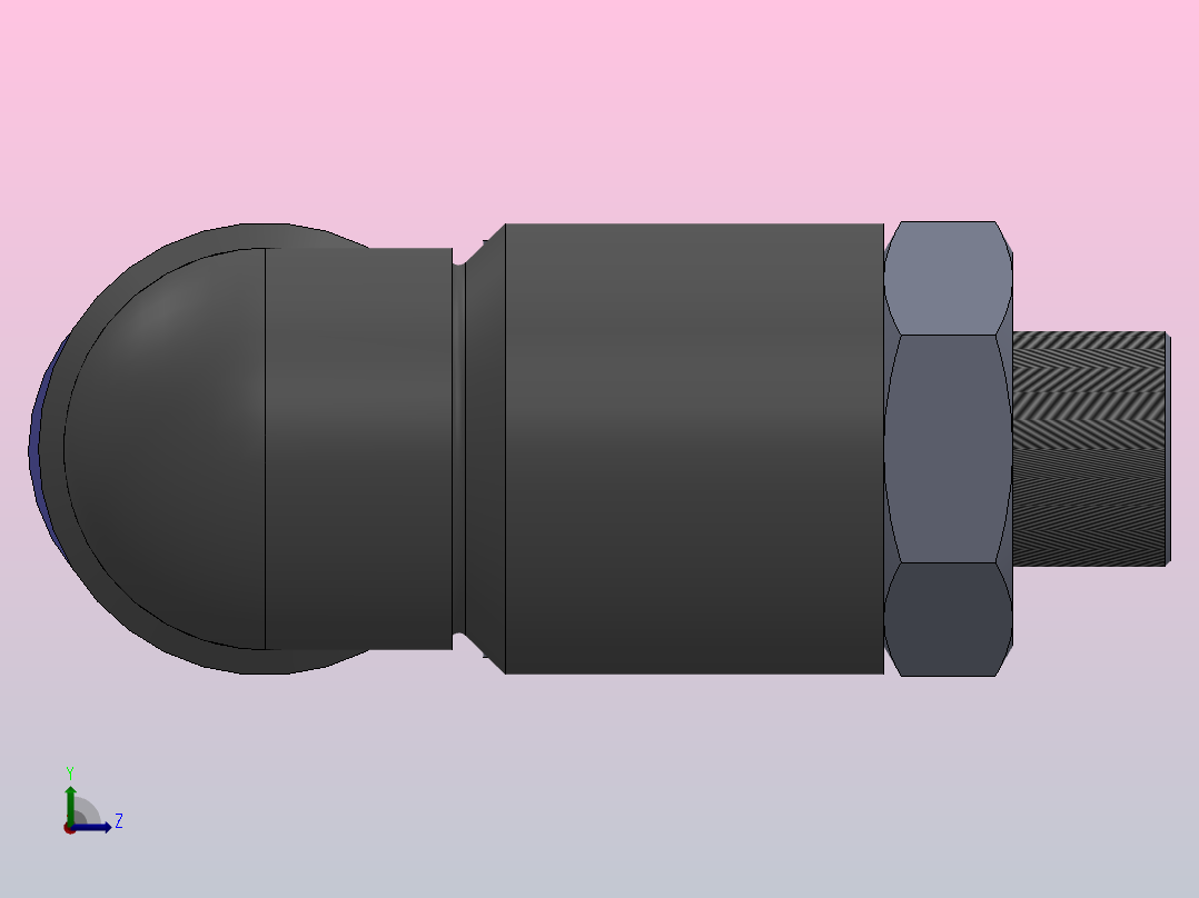 IPL L型螺纹弯头_IPL04-M6左视图